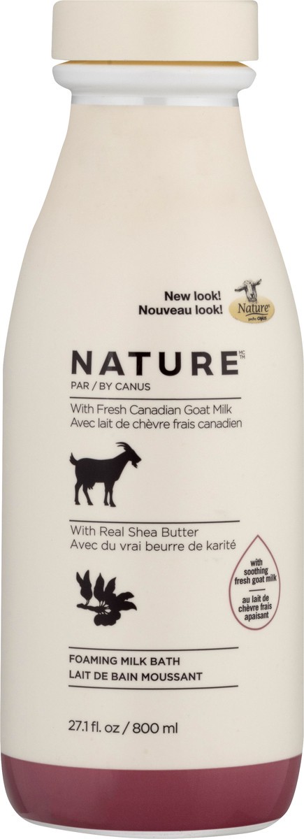 slide 10 of 12, Nature With Shea Butter Foaming Milk Bath 27.1 oz, 27.10 oz