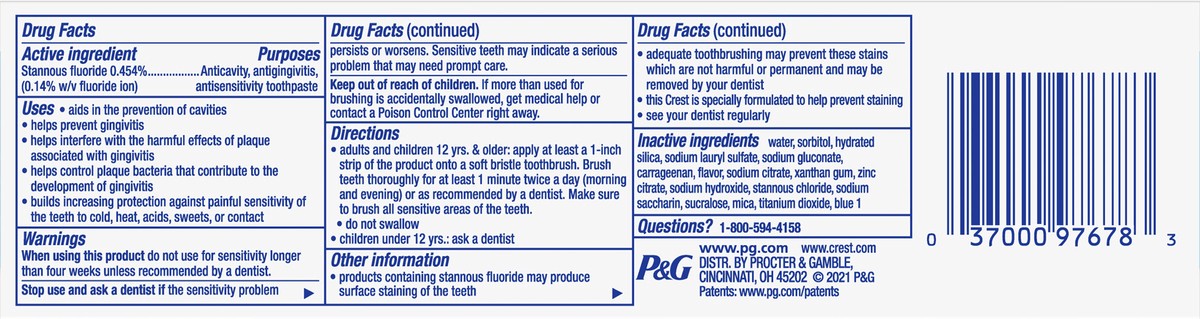 slide 3 of 5, Crest Pro-Health Extra Whitening Power Toothpaste, 4.6 oz