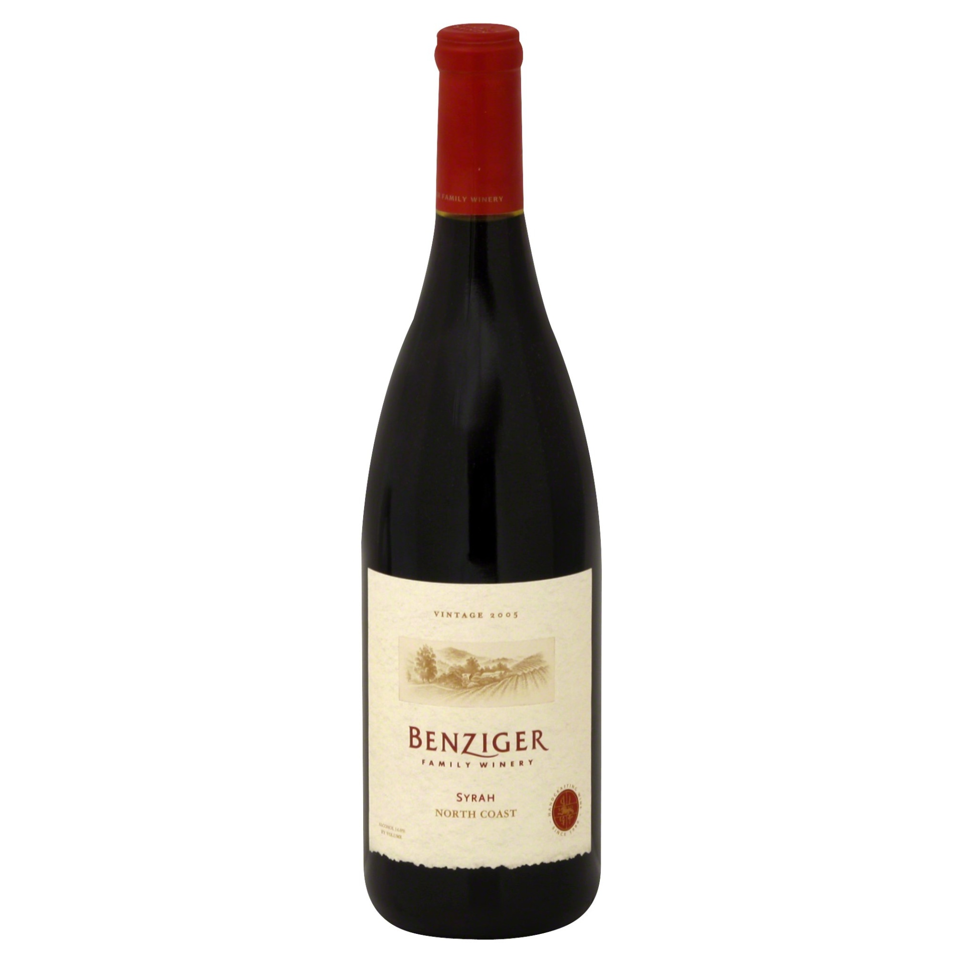 slide 1 of 1, Benziger Syrah, 750 ml