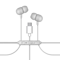 Techcellent In-ear wired type-C EB -White