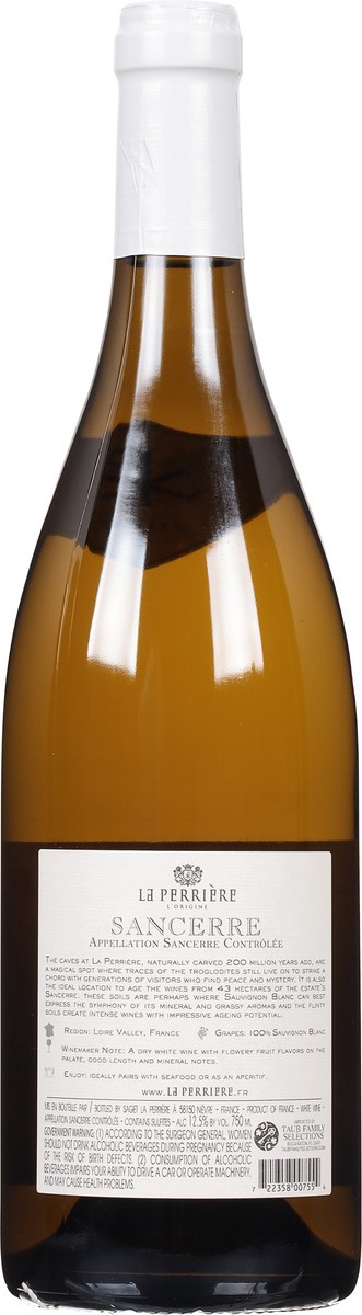 slide 7 of 10, La Perriere Sancerre White Wine 750 ml, 750 ml