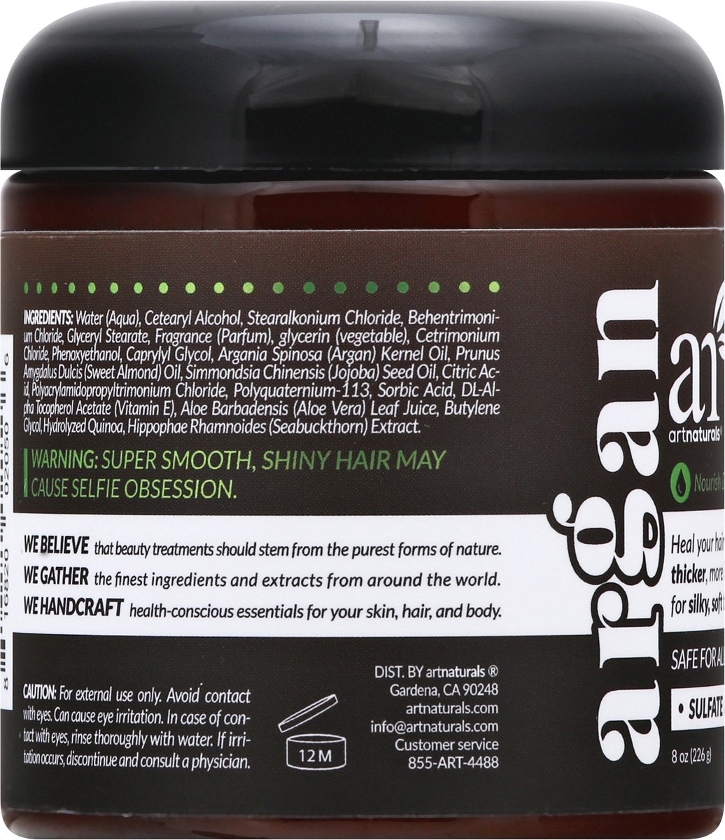 slide 7 of 9, artnaturals Argan Oil & Aloe Hair Mask 8 oz, 8 fl oz