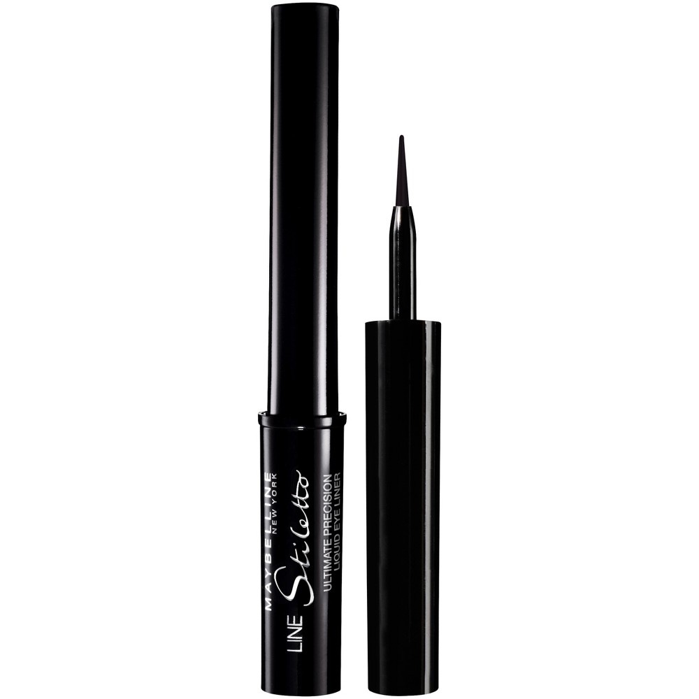 Maybelline Line Stiletto Ultimate Precision Liquid Eye Liner 01 Blackest Black Shipt 