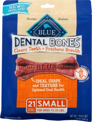 slide 1 of 1, Blue Buffalo Dental Bones, 12 oz