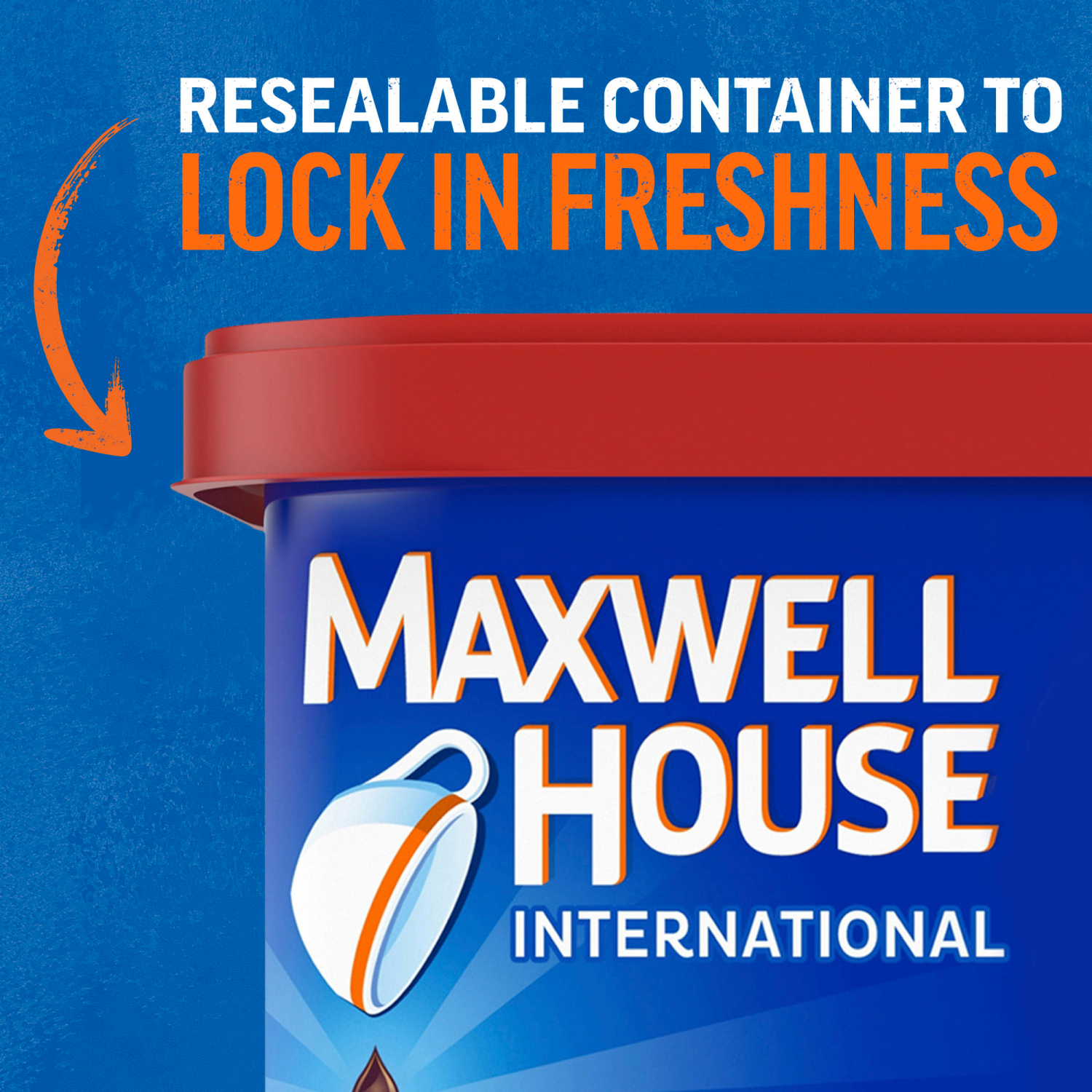 slide 8 of 8, Maxwell House French Vanilla Café-Style Instant Coffee Beverage Mix, 8.4 oz. Canister, 8.4 oz