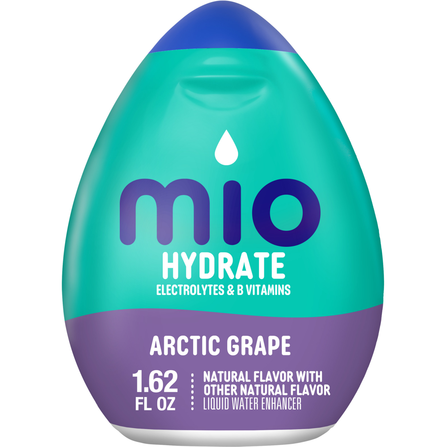 slide 1 of 8, mio Hydrate Arctic Grape Flavored with other natural flavor Liquid Water Enhancer, 1.62 fl oz Bottle, 1.62 fl oz