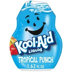 Kool-Aid Liquid Tropical Punch Naturally Flavored Soft Drink Mix, 1.62 fl oz Bottle