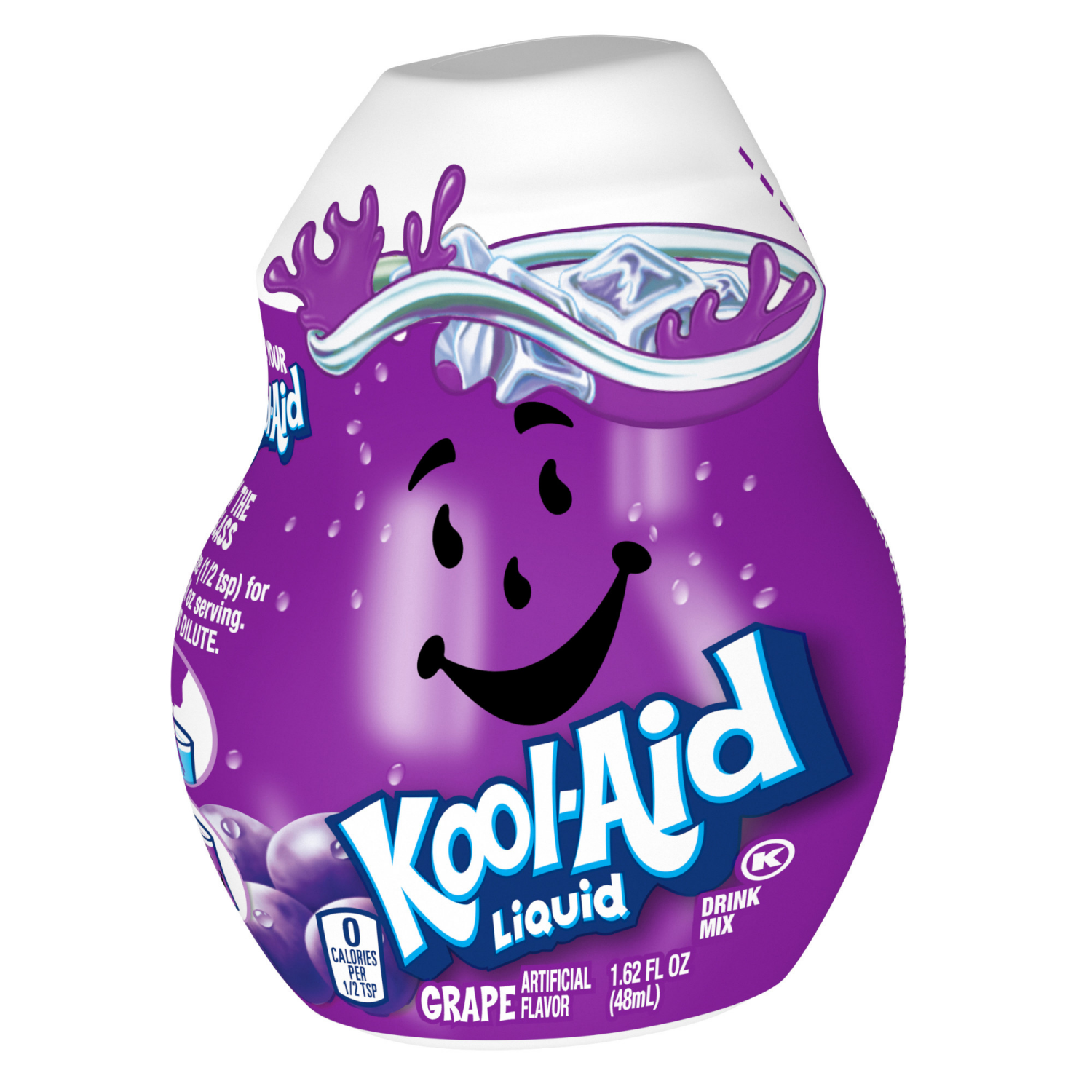 slide 2 of 8, Kool-Aid Liquid Grape Artificially Flavored Soft Drink Mix, 1.62 fl oz Bottle, 1.62 fl oz