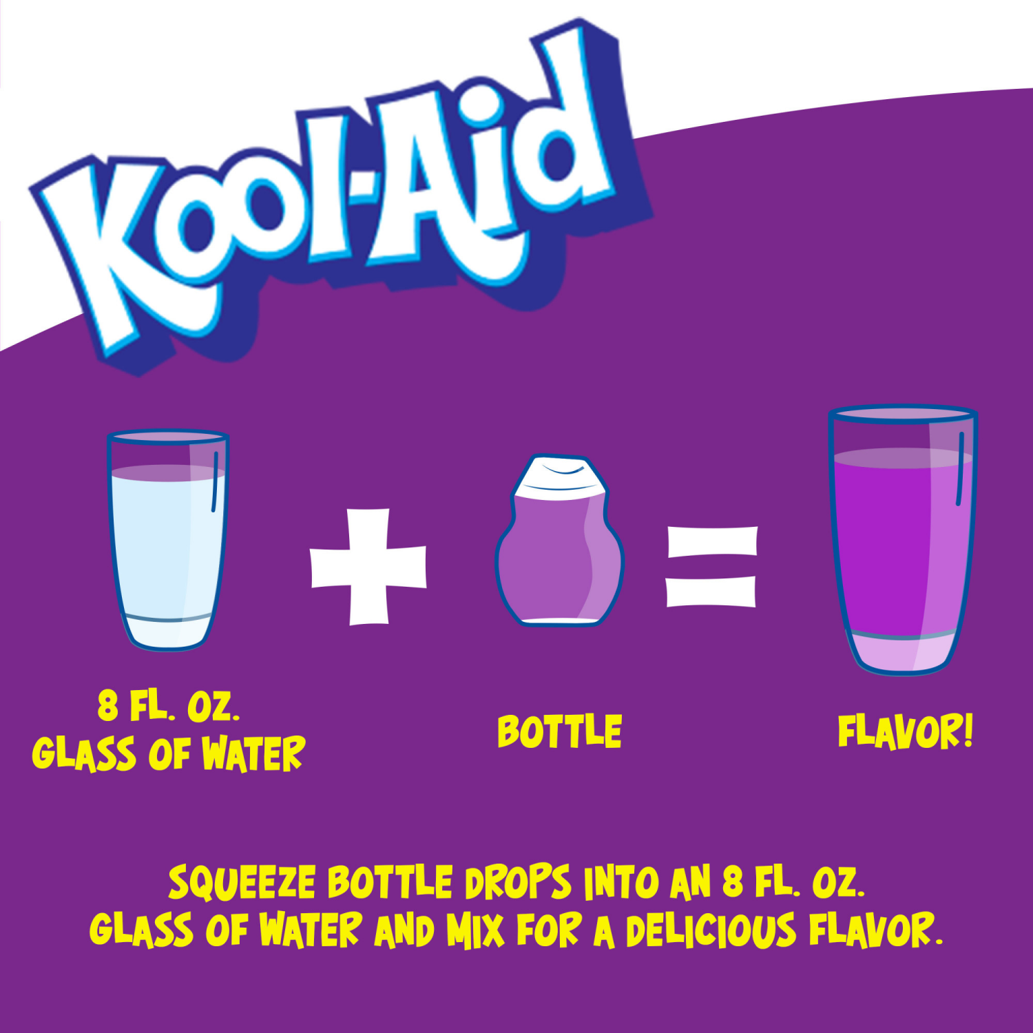 slide 6 of 8, Kool-Aid Liquid Grape Artificially Flavored Soft Drink Mix, 1.62 fl oz Bottle, 1.62 fl oz