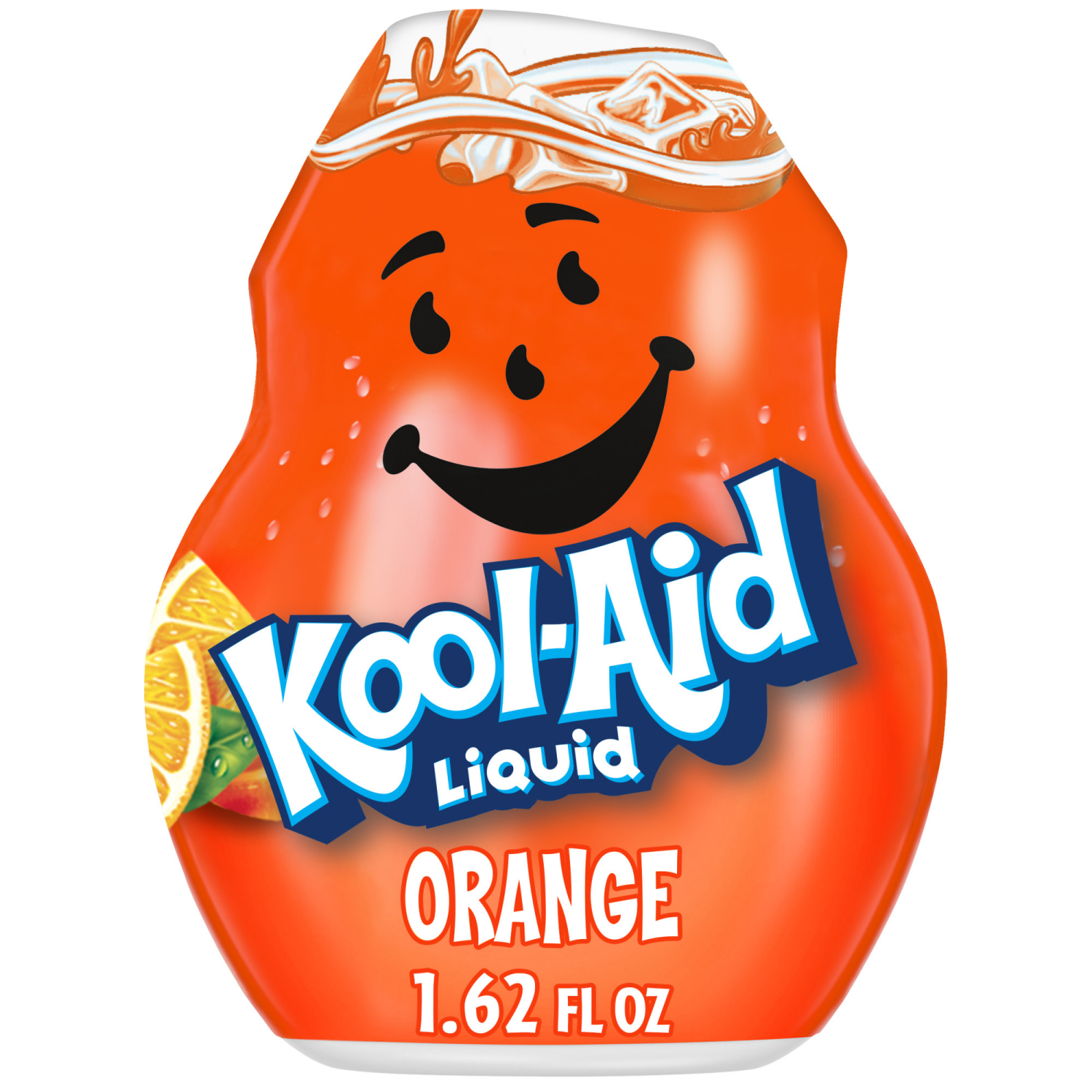 slide 1 of 5, Kool-Aid Liquid Orange Artificially Flavored Soft Drink Mix, 1.62 fl oz Bottle, 1.62 fl oz