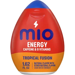 mio Energy Tropical Fusion Flavored with other natural flavor Liquid Water Enhancer, 1.62 fl oz Bottle