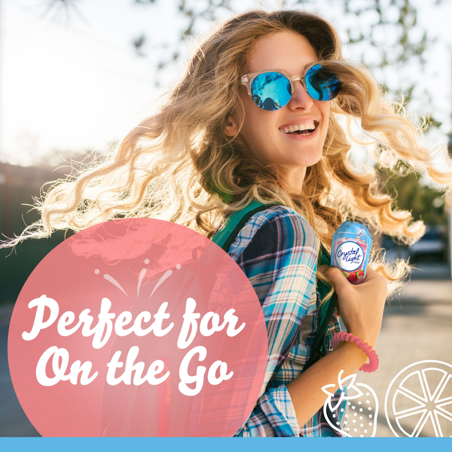 slide 2 of 8, Crystal Light Liquid Strawberry Lemonade Naturally Flavored Drink Mix, 1.62 fl oz Bottle, 1.62 fl oz