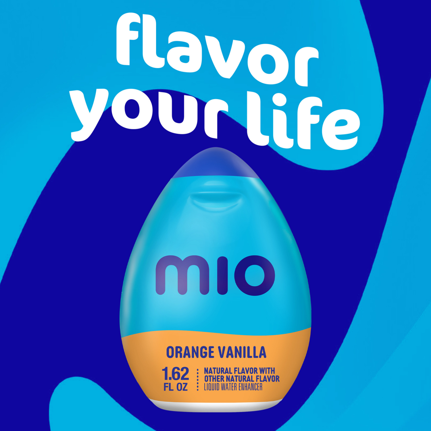 slide 7 of 8, mio Orange Vanilla Flavored with other natural flavor Liquid Water Enhancer, 1.62 fl oz Bottle, 1.62 fl oz