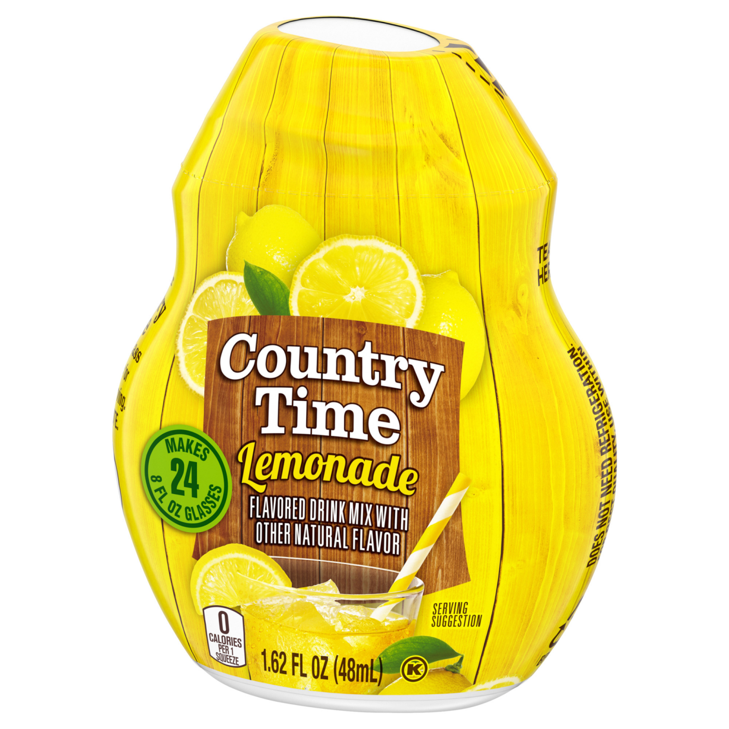 slide 2 of 5, Country Time Lemonade Naturally Flavored Liquid Drink Mix, 1.62 fl oz Bottle, 1.62 fl oz