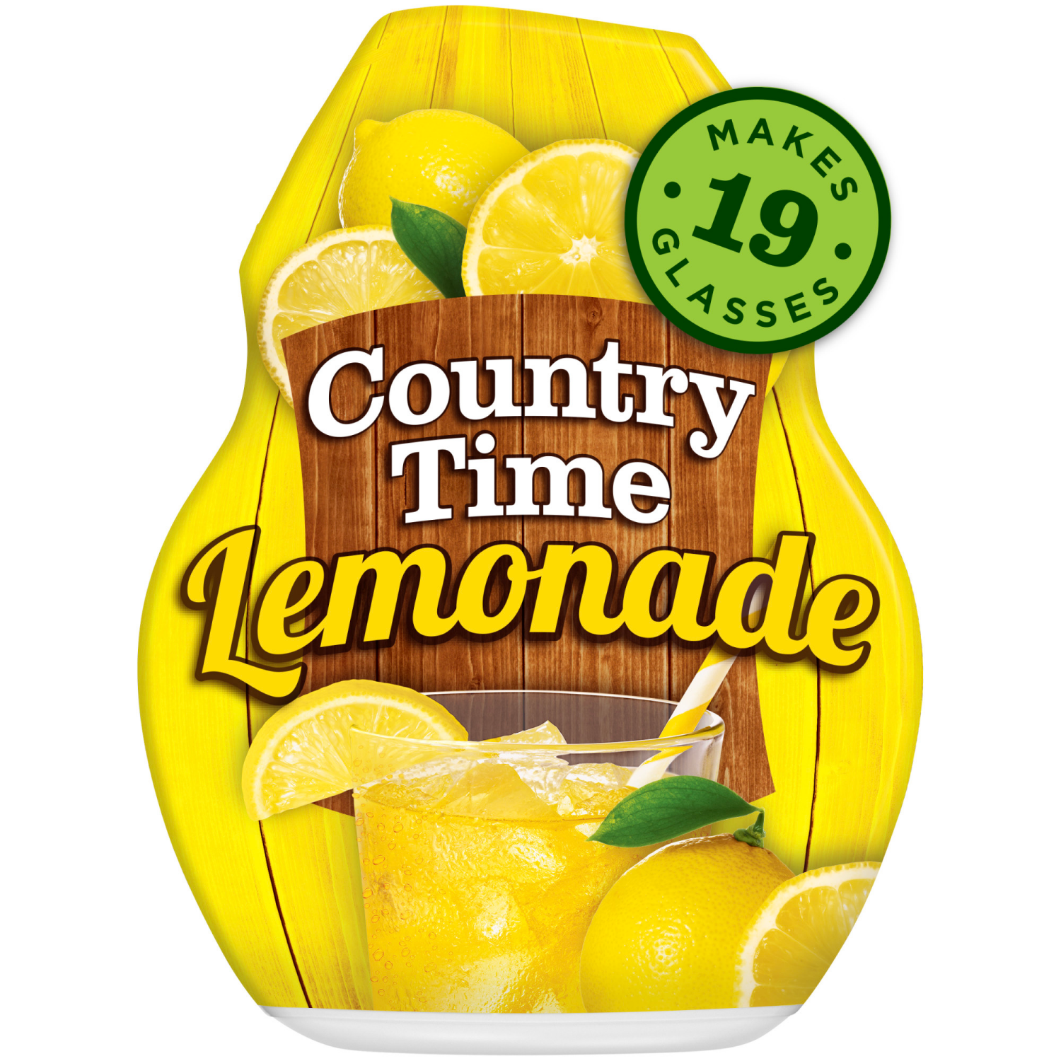slide 1 of 5, Country Time Lemonade Naturally Flavored Liquid Drink Mix, 1.62 fl oz Bottle, 1.62 fl oz