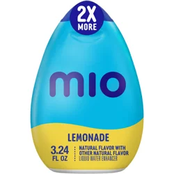mio Lemonade Naturally Flavored with other natural flavor Liquid Water Enhancer, 3.24 fl oz Bottle