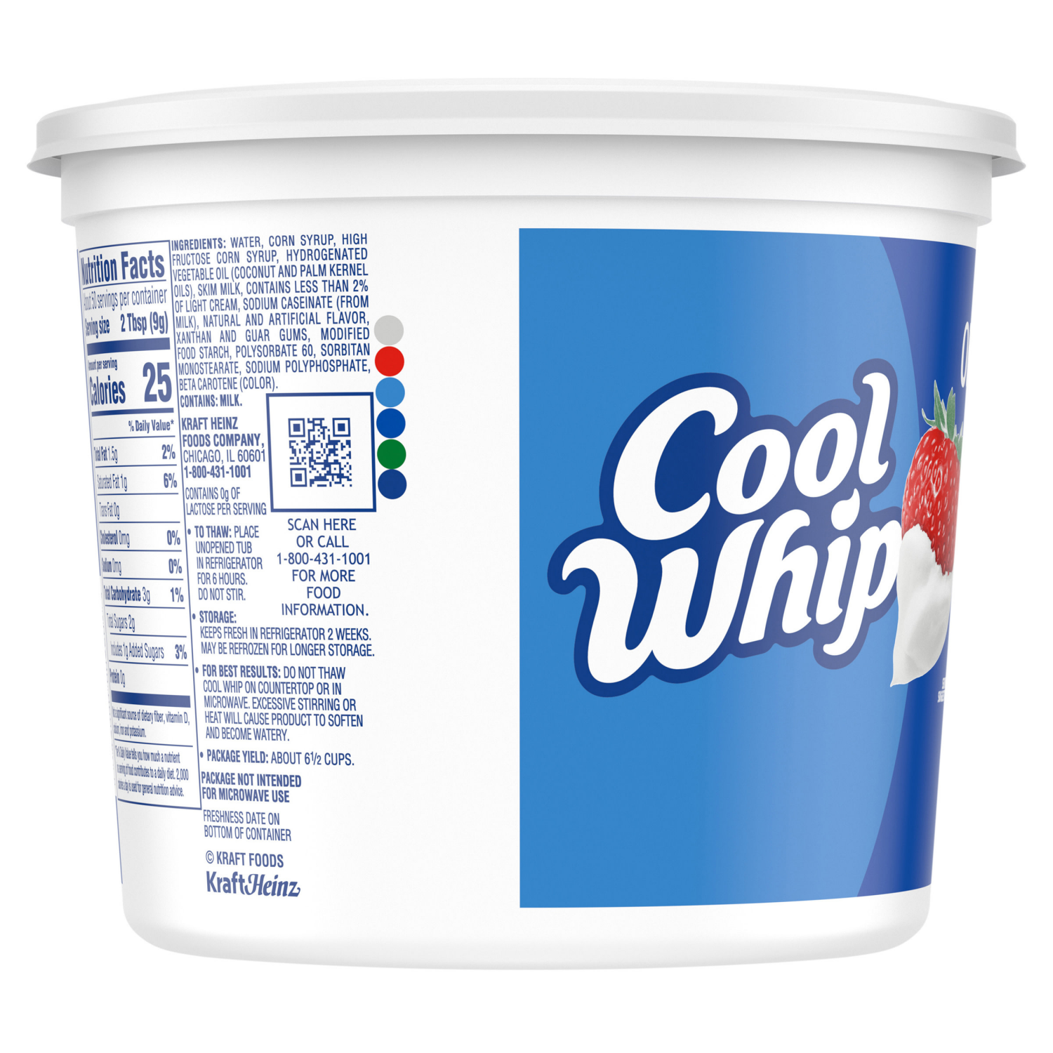 slide 5 of 8, Cool Whip Original Whipped Topping, 16 oz Tub, 16 oz