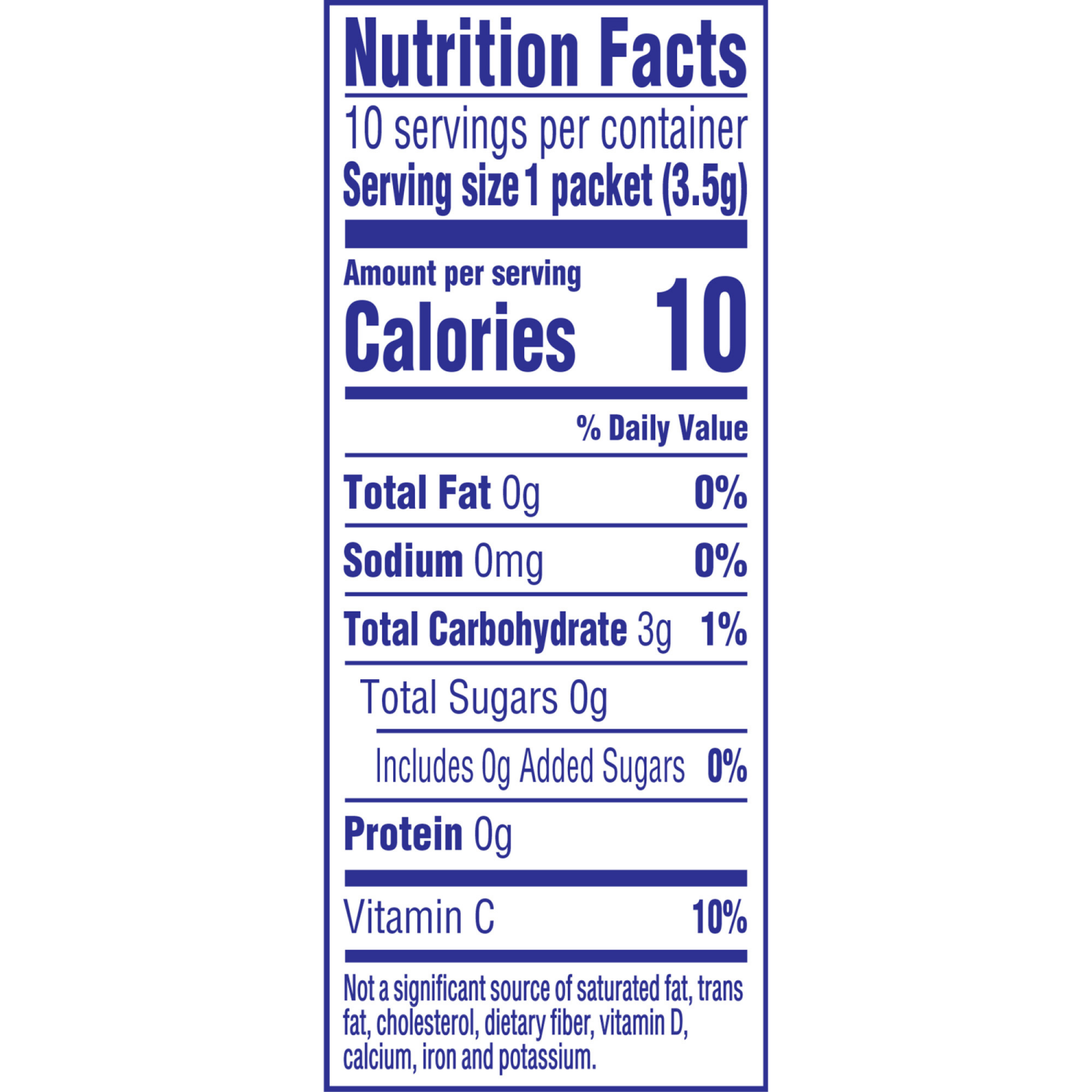 slide 3 of 5, Crystal Light Sugar Free Cherry Pomegranate Powdered Drink Mix, 10 ct - 0.11 oz Packets, 1.1 oz