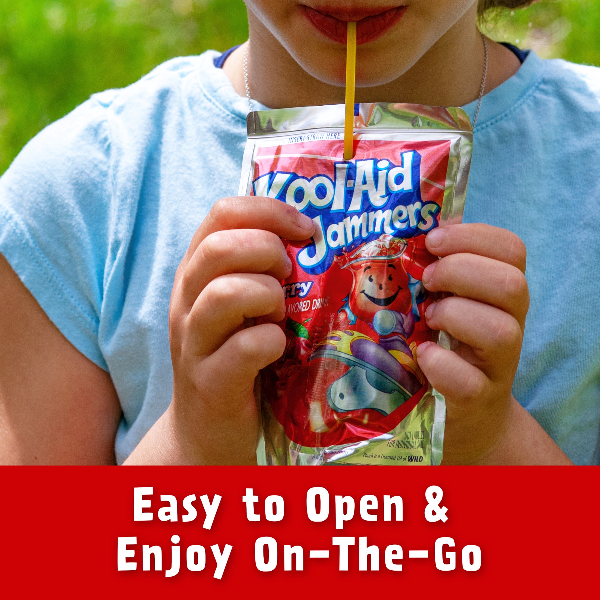 slide 5 of 7, Kool-Aid Jammers Cherry Artificially Flavored Drink Pouches, 60 fl oz