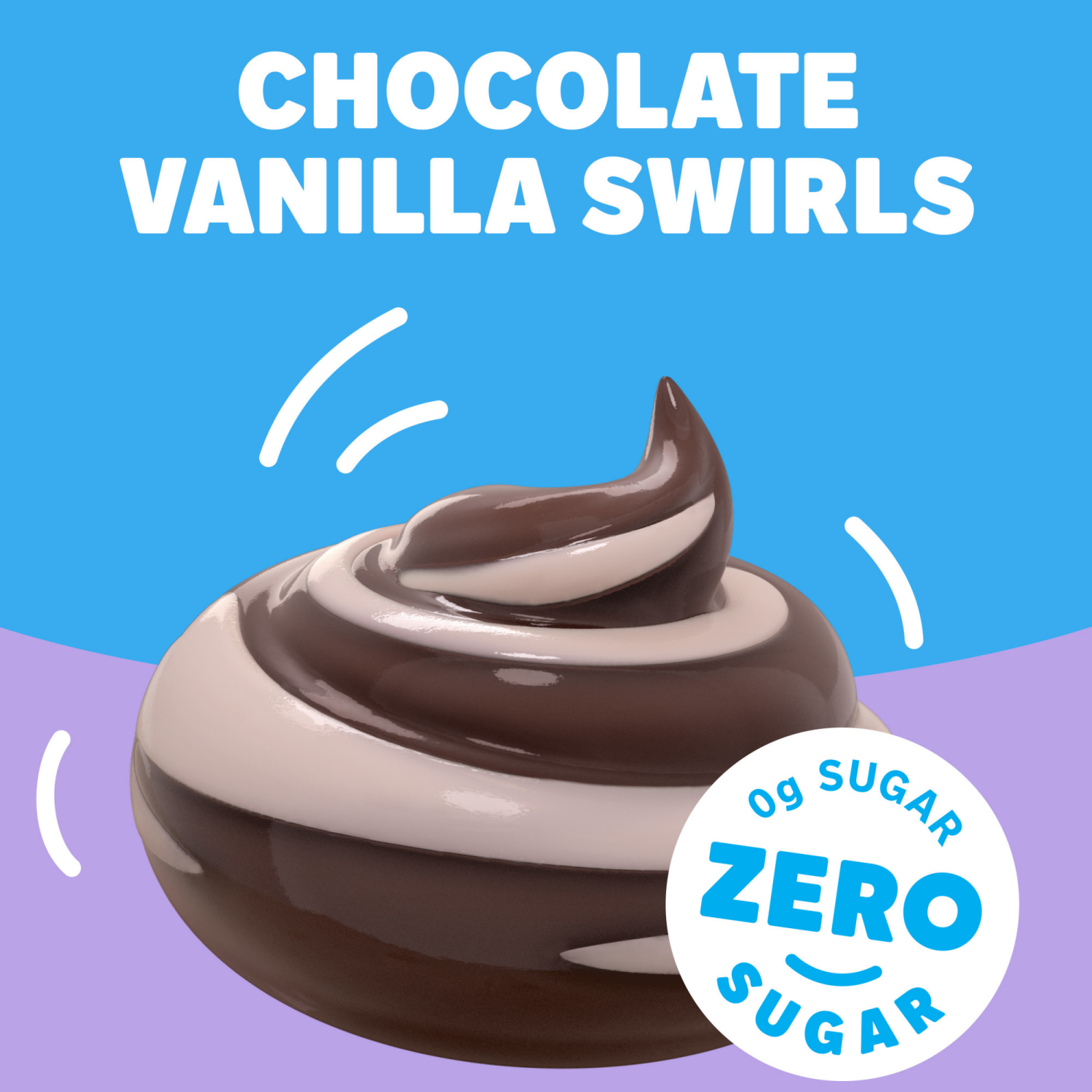 slide 7 of 8, Jell-O Chocolate Vanilla Swirls Artificially Flavored Zero Sugar Ready-to-Eat Pudding Snack Cups, 4 ct Cups, 14.5 oz