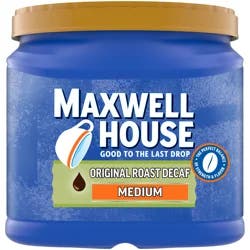 Maxwell House Decaffeinated Original Medium Roast Ground Coffee, 29.3 oz Canister