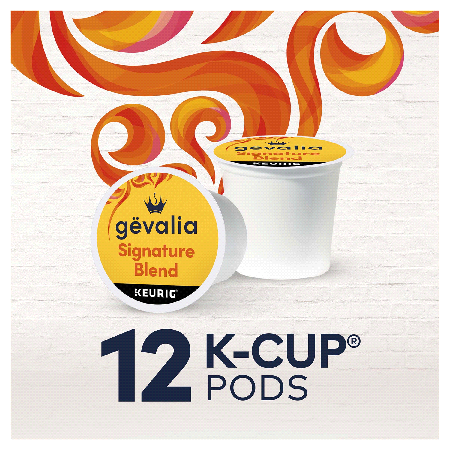 slide 4 of 5, Gevalia Signature Blend Mild Light Roast K-Cup Coffee Pods, 12 ct Box, 12 ct