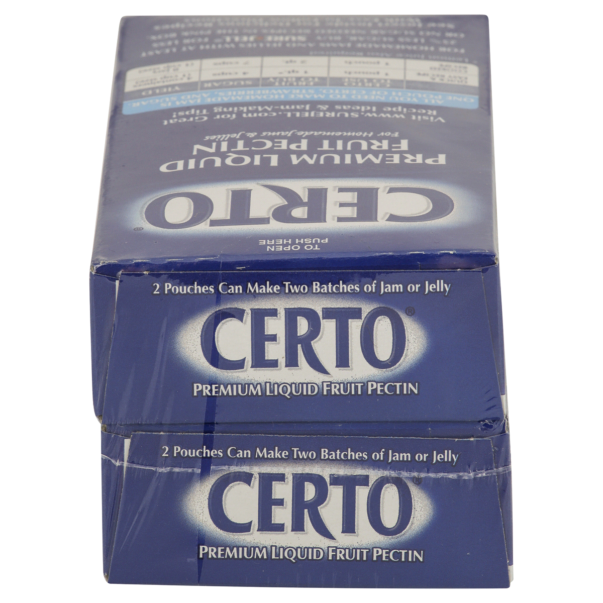 Certo Premium Liquid Fruit Pectin Value Pack Mulitpack Pouches 12 oz ...