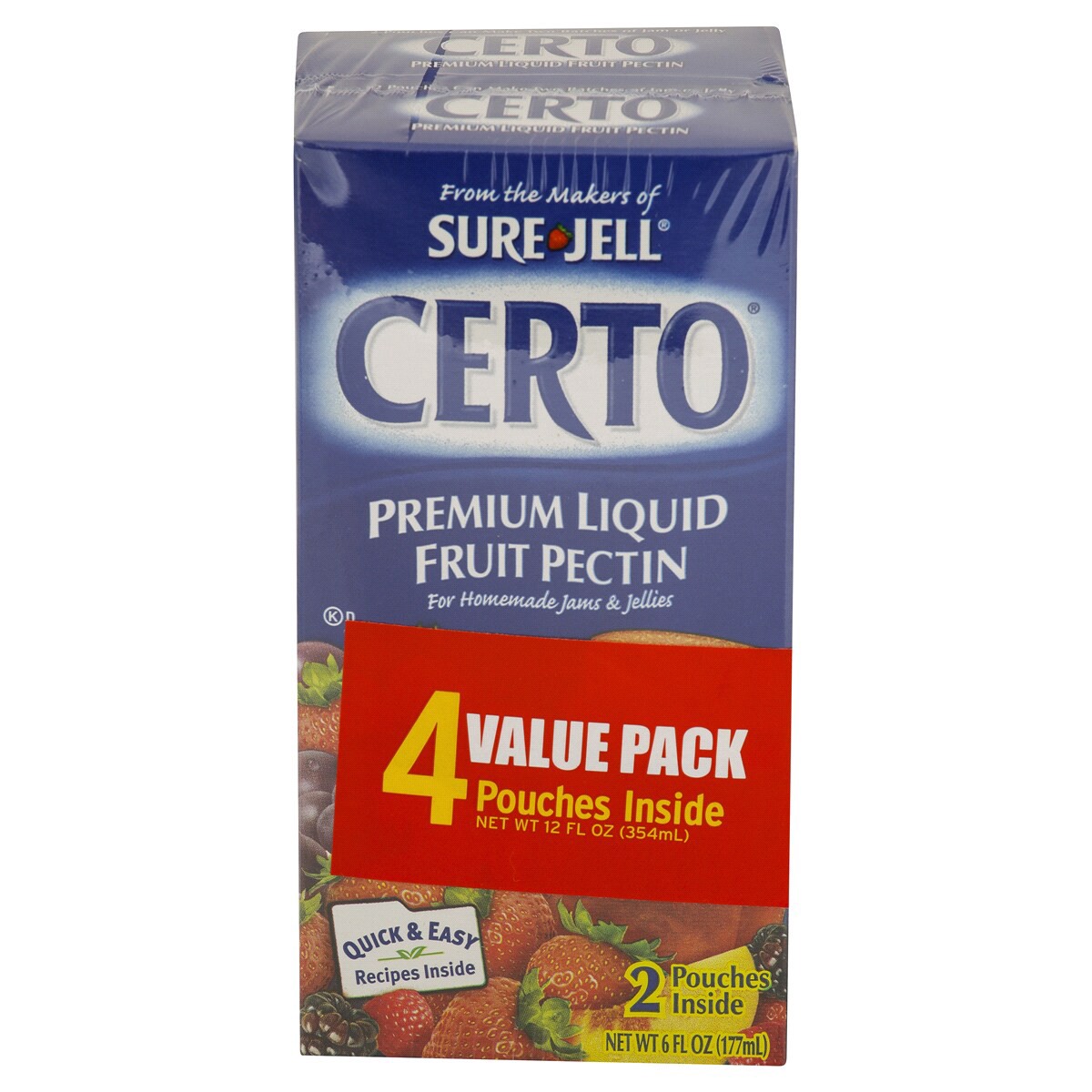 slide 1 of 4, Kraft Certo Liquid Fruit Pectin - Value Pack, 1 ct