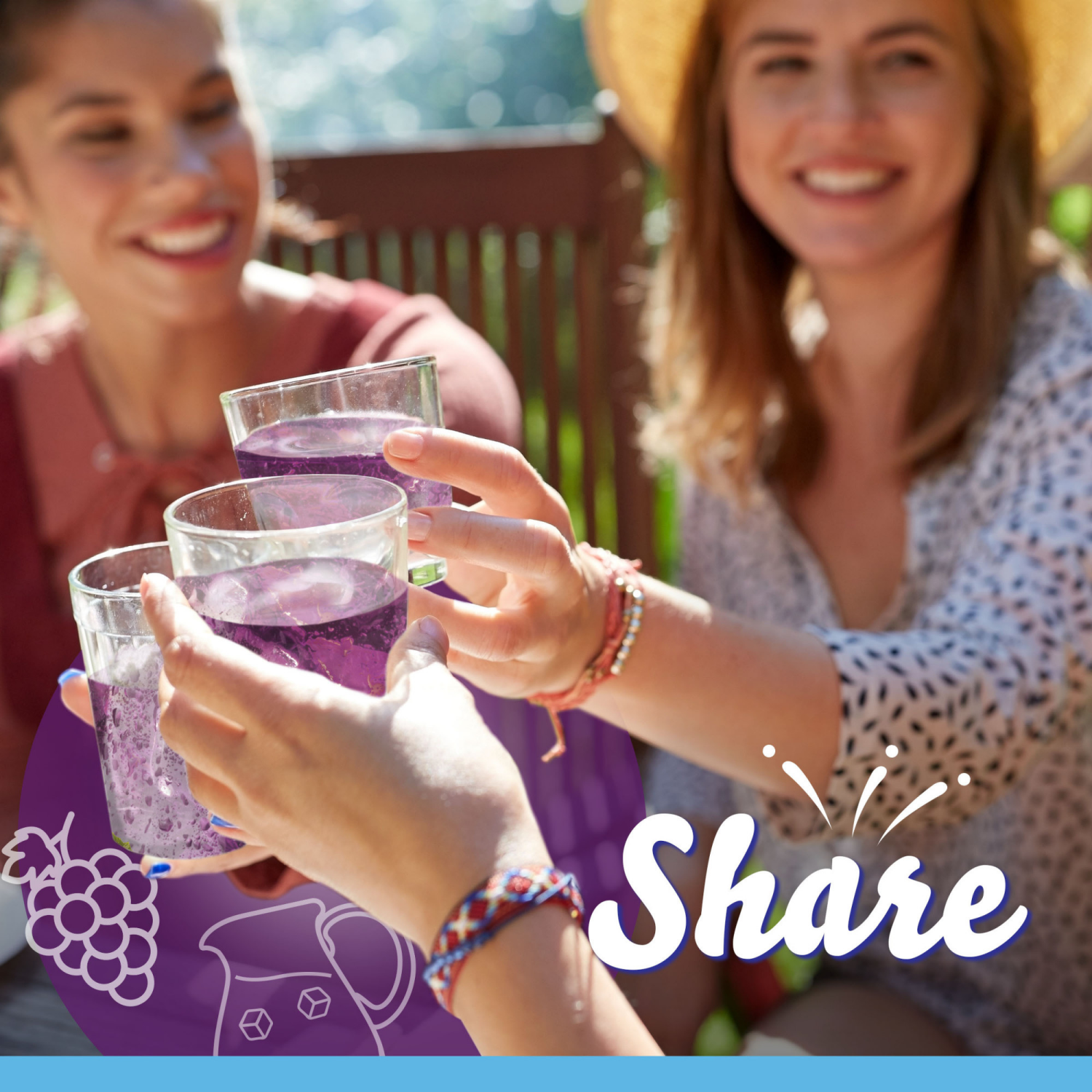 slide 4 of 8, Crystal Light Concord Grape Drink Mix 6 Packets, 6 ct