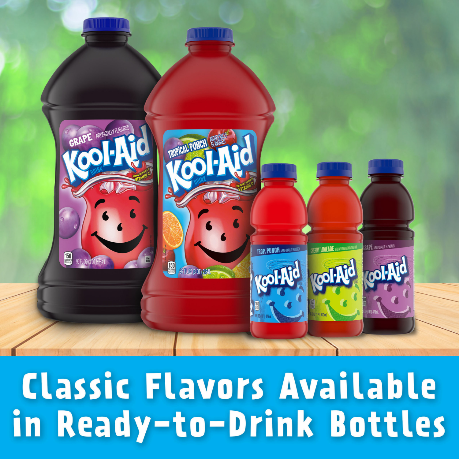 slide 2 of 8, Kool-Aid Tropical Punch Drink 16 fl oz, 16 fl oz