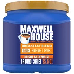 Maxwell House Breakfast Blend Mild Roast Ground Coffee- 25.6 oz