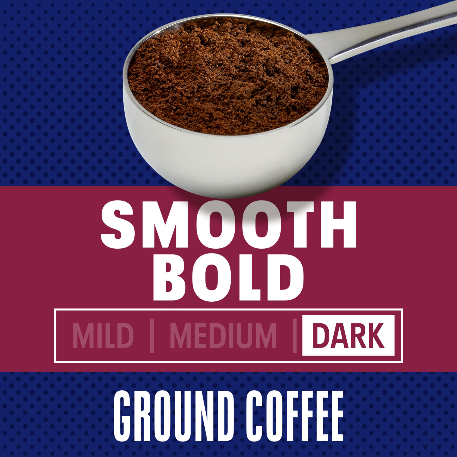 slide 5 of 7, Maxwell House Smooth Bold Dark Roast Ground Coffee, 26.7 oz Canister, 26.7 oz
