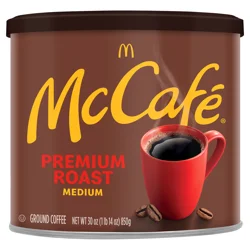 McCafé Premium Roast, Ground Coffee, Medium Roast, 30oz. Canned