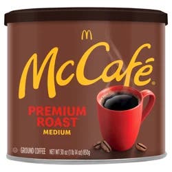 McCafé Premium Roast, Ground Coffee, Medium Roast, 30oz. Canned