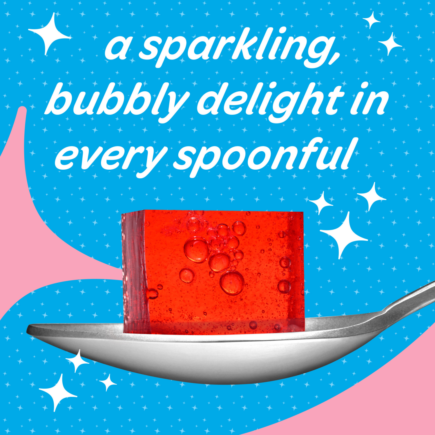 slide 2 of 8, Jell-O Sparkling Strawberry, 0.3 oz Box, 0.3 oz