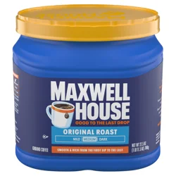 Maxwell House Original Roast Ground Coffee, 27.5 oz Canister