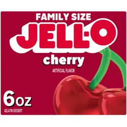 Jell-O Cherry Instant Powdered Gelatin Dessert