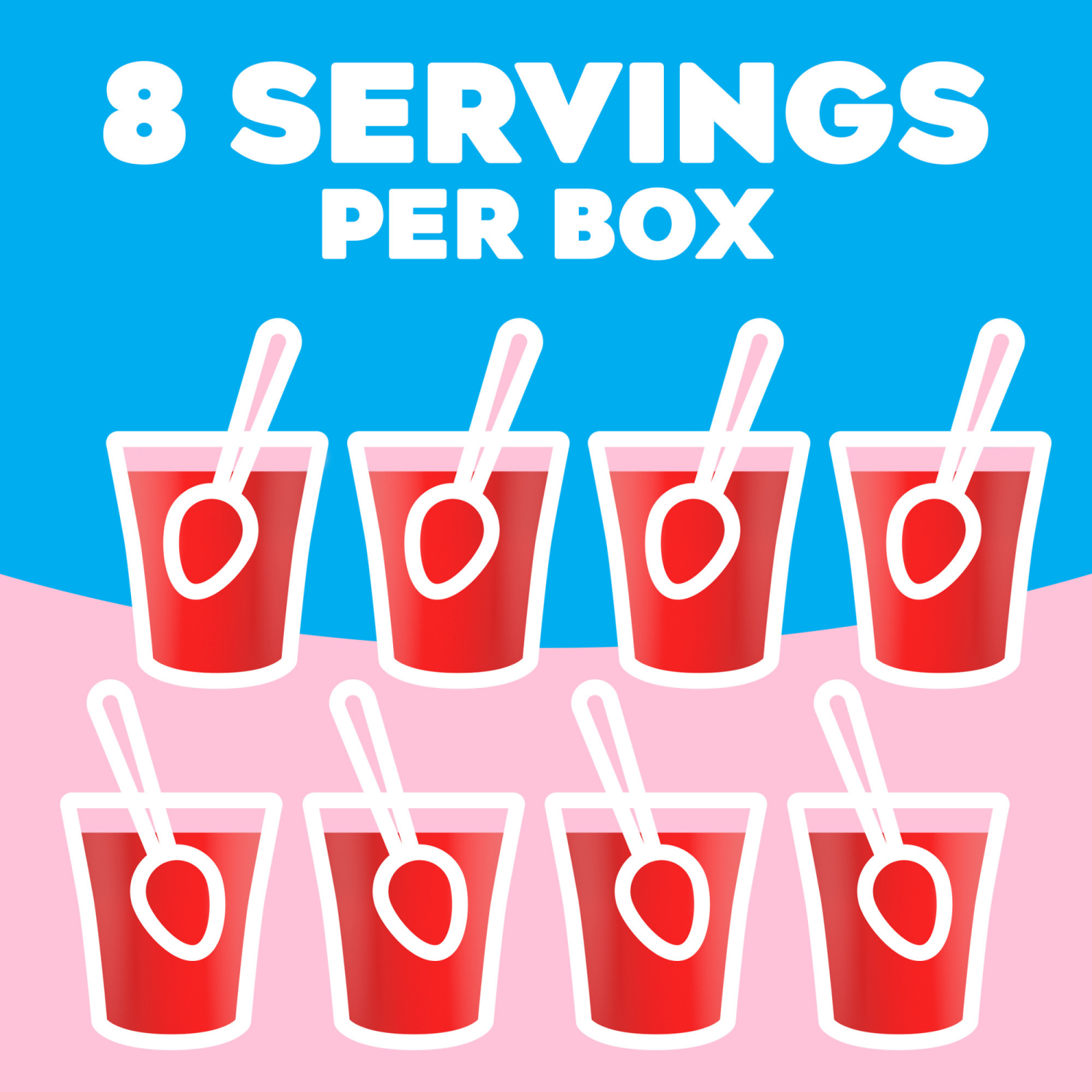 slide 2 of 5, Jell-O Strawberry Artificially Flavored Zero Sugar Low Calorie Gelatin Dessert Mix, Family Size, 0.6 oz Box, 0.6 oz