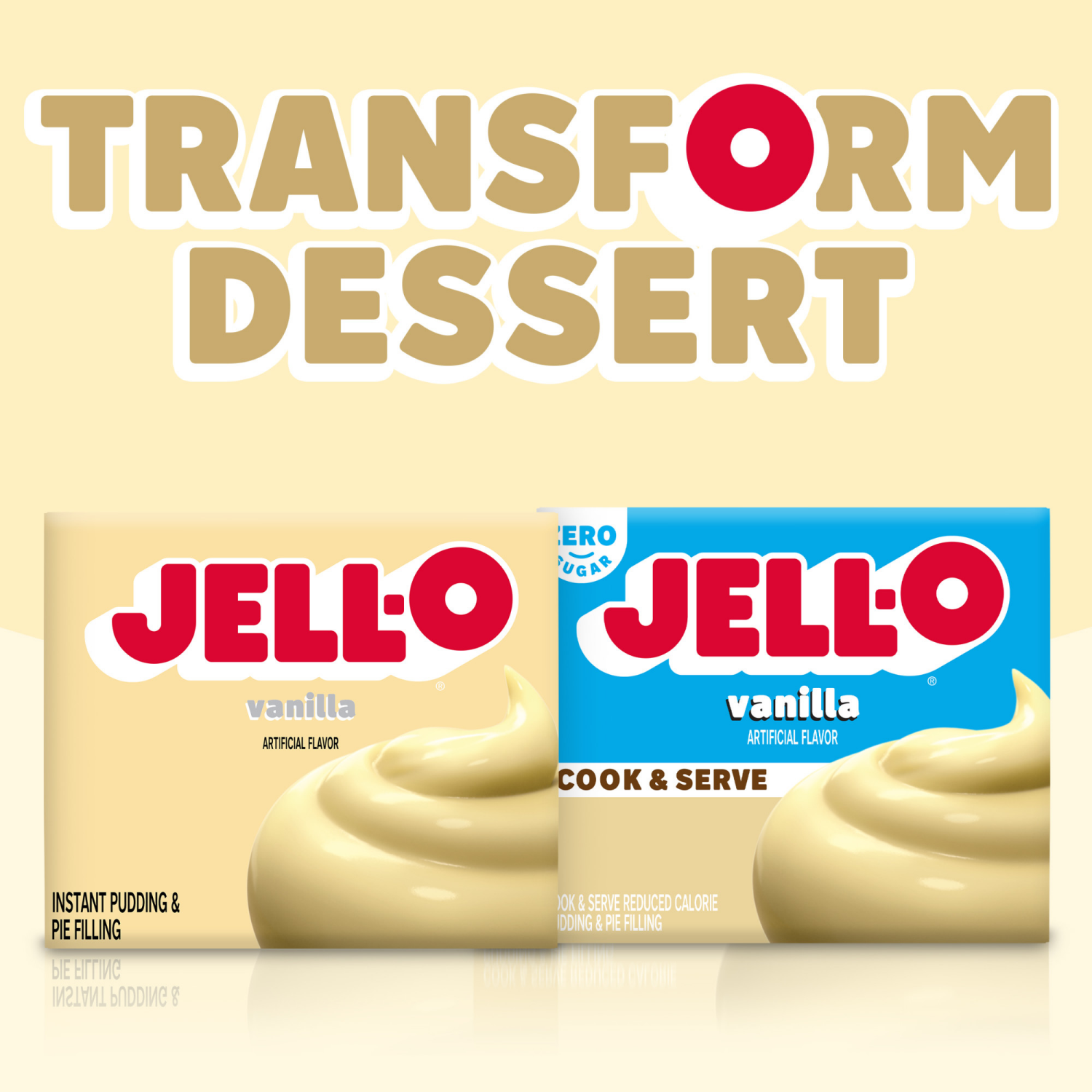slide 2 of 8, Jell-O Vanilla Instant Pudding & Pie Filling, 3.4 oz