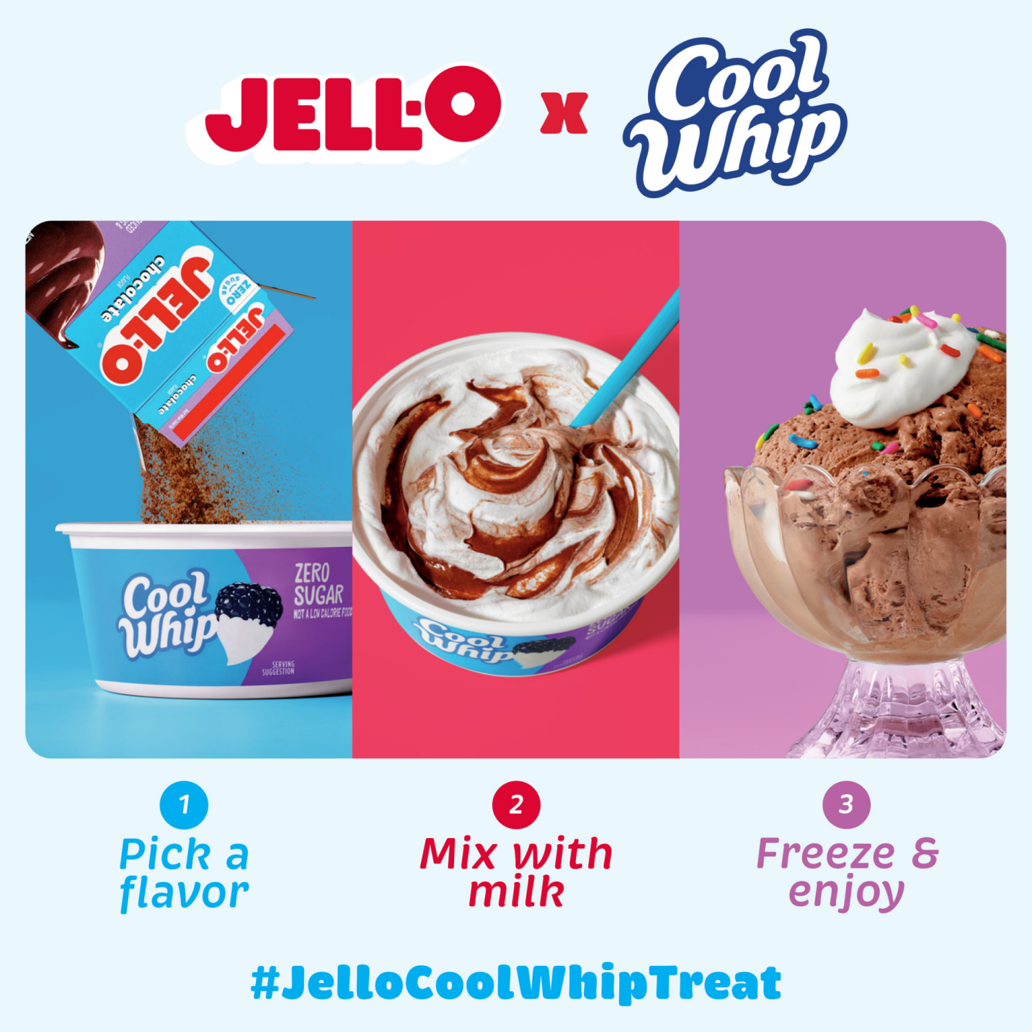 slide 4 of 5, Jell-O Chocolate Flavor Zero Sugar Instant Reduced Calorie Pudding & Pie Filling Mix, 1.4 oz Box, 1.4 oz