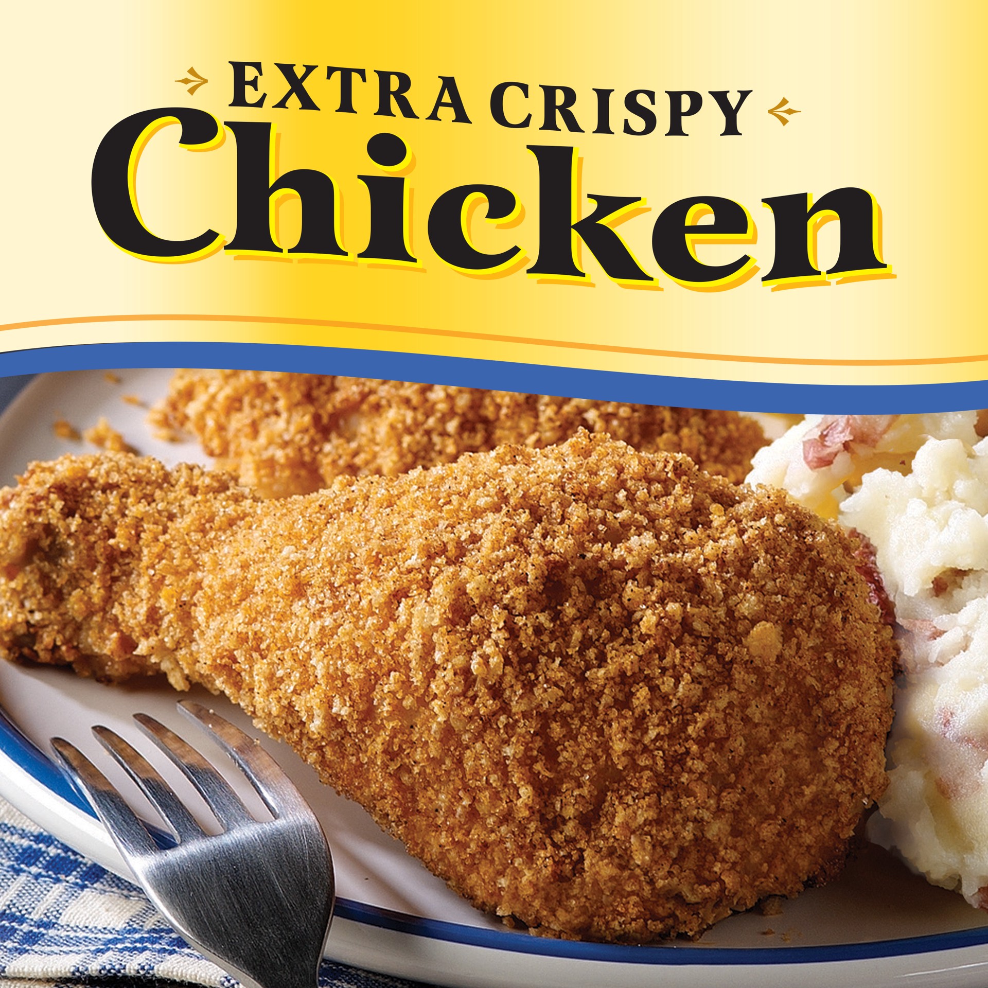 slide 7 of 11, Oven Fry Extra Crispy Seasoned Coating Mix for Chicken, 4.2 oz