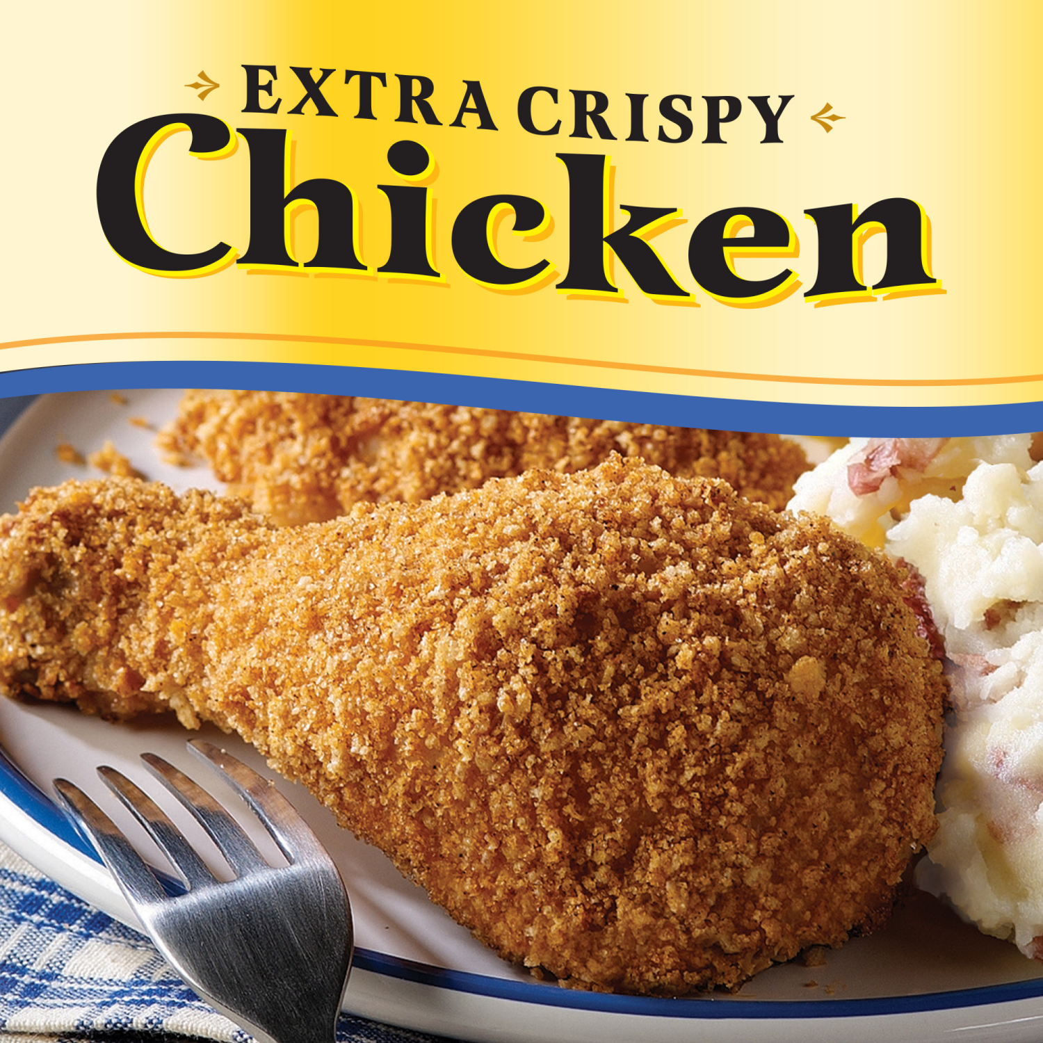 slide 4 of 5, Oven Fry Extra Crispy Seasoned Coating Mix for Chicken- 4.2 oz, 4.2 oz