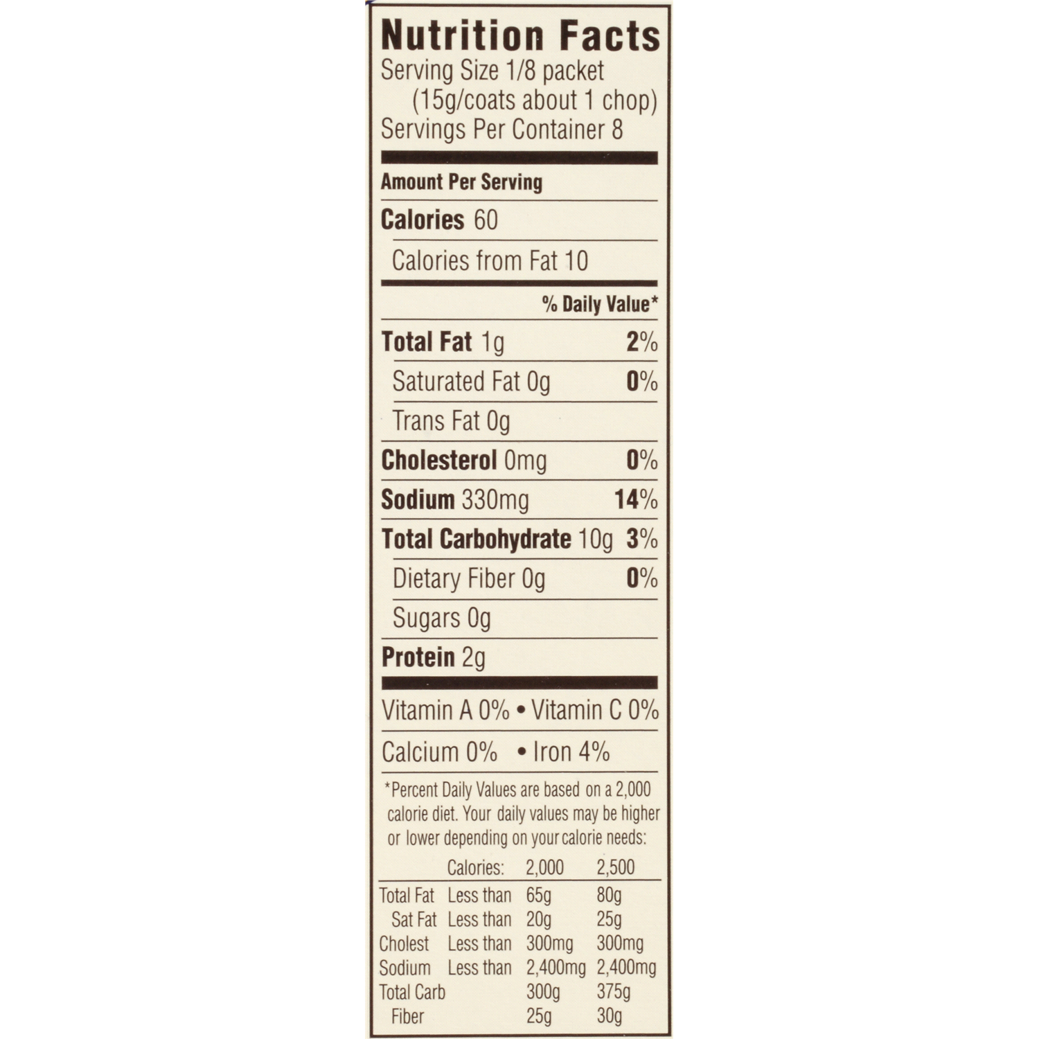 slide 4 of 4, Oven Fry Extra Crispy Seasoned Coating Mix for Pork, 4.2 oz Box, 4.2 oz