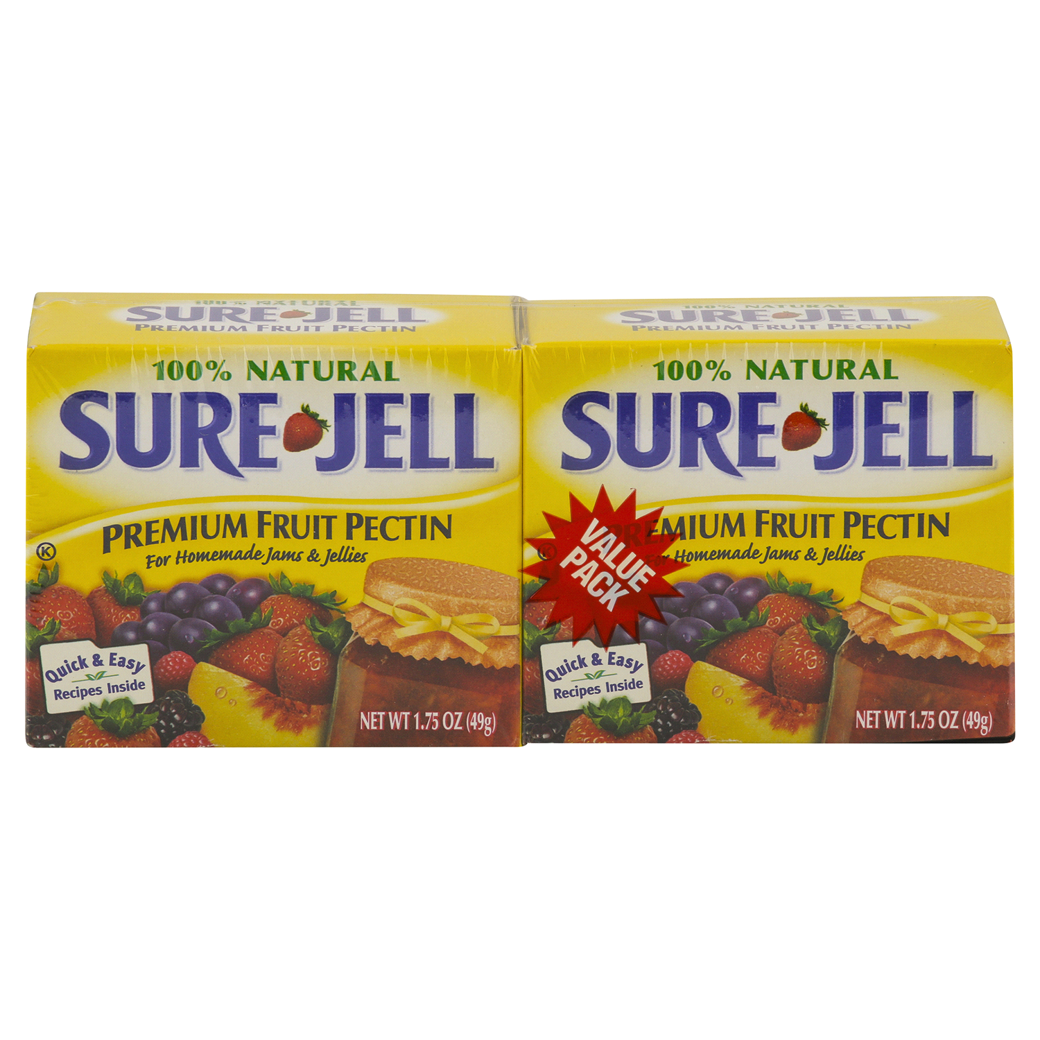 slide 1 of 2, Sure-Jell Original Premium Fruit Pectin, 2 ct - 1.75 oz Boxes, 99 g
