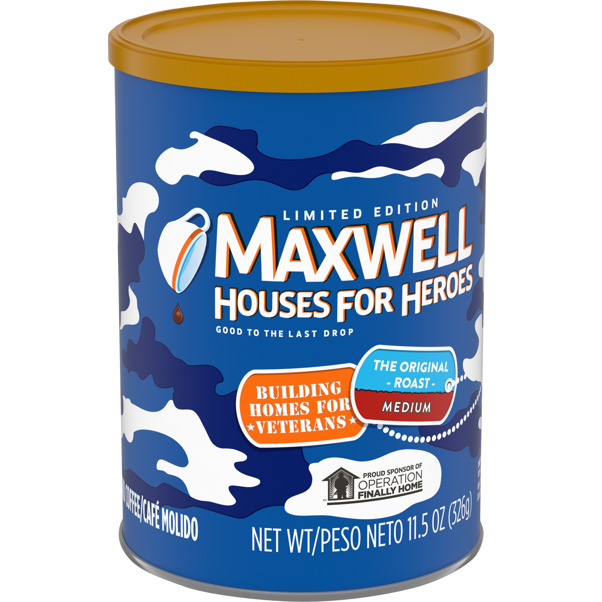 slide 5 of 8, Maxwell House The Original Roast Medium Roast Ground Coffee - 11.5 oz, 11.5 oz