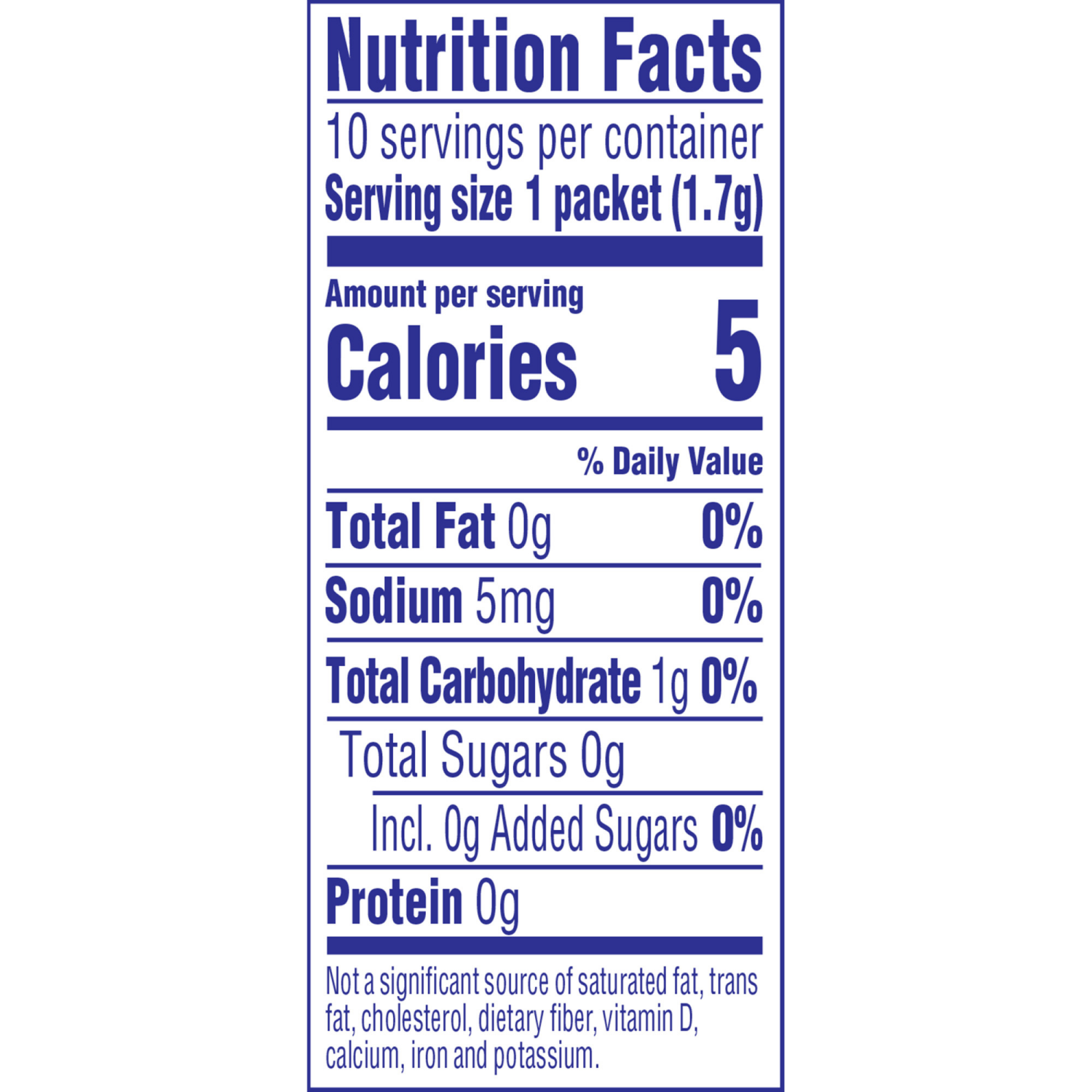 slide 3 of 5, Crystal Light Sugar Free Raspberry Ice Powdered Drink Mix, 10 ct - 0.06 oz Packets, 0.6 oz