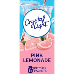 Crystal Light Pink Lemonade Drink Mix 6-2.9 oz