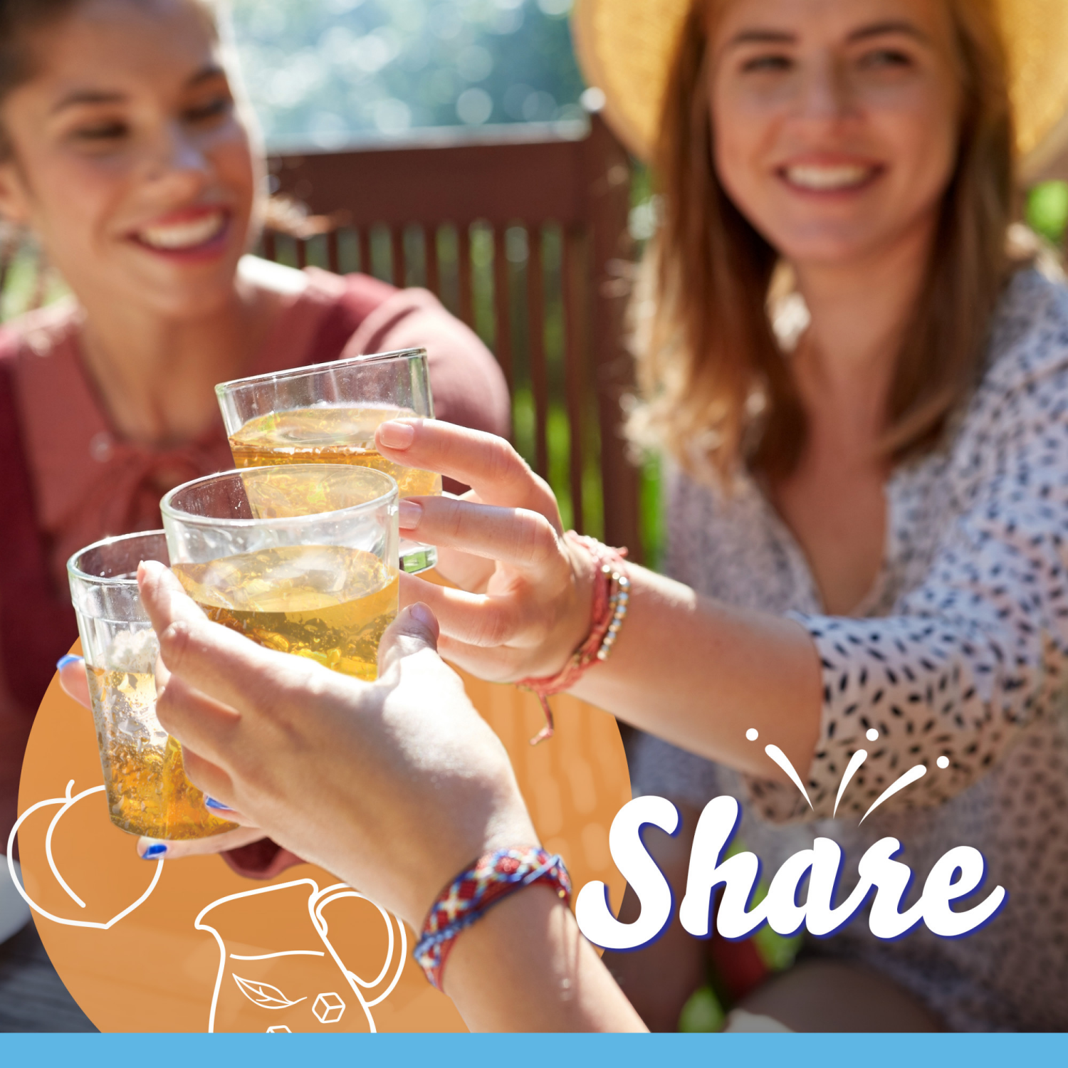 slide 4 of 8, Crystal Light Peach Iced Tea Drink Mix 6 ea, 6 ct