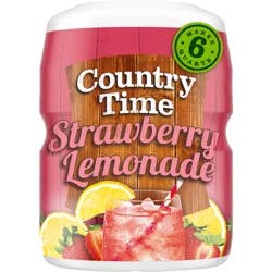 Country Time Strawberry Lemonade Flavored Drink Mix 18 oz