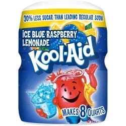 Kool-Aid Ice Blue Raspberry Lemonade Drink Mix 20 oz